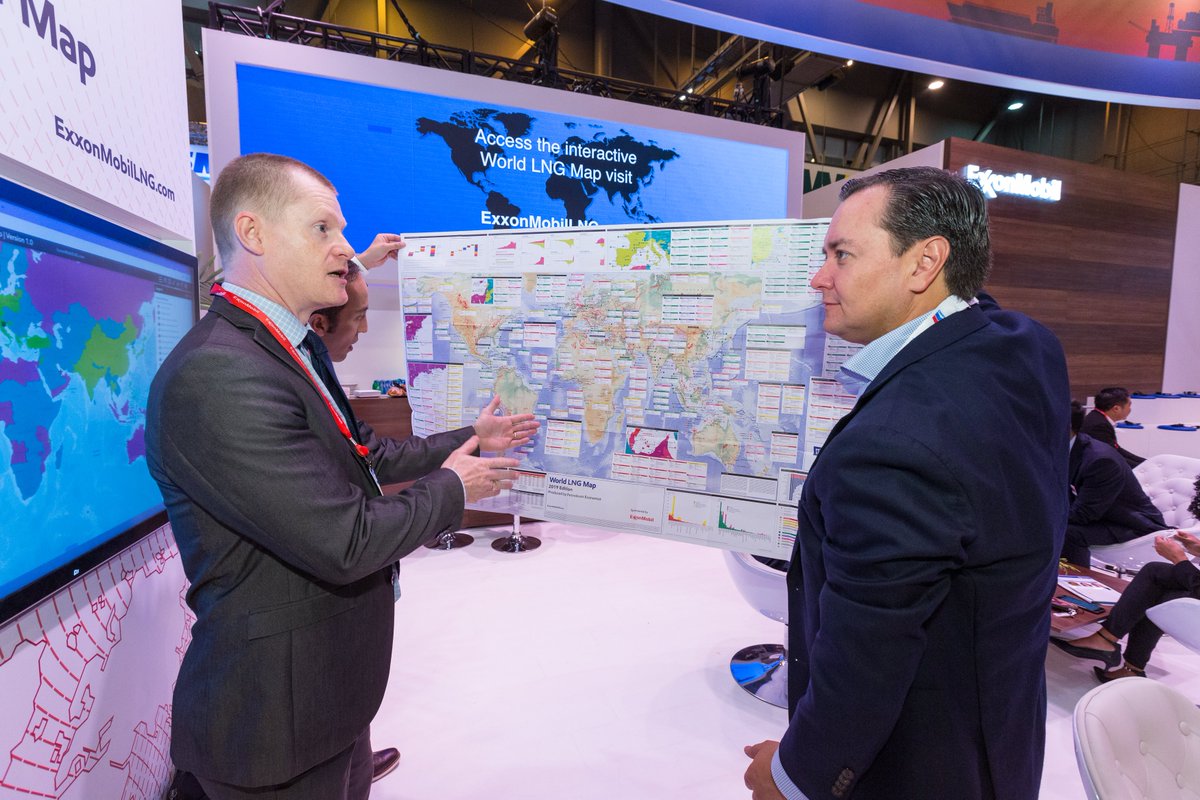 PEMaps1's tweet photo. #throwbacktuesday As the virtual @GastechEvent opened this week, we look back at Gastech in Houston in 2019 when our team were able to demonstrate our print & digital mapping courtesy of @XOM_NatGas Have you seen our digital maps? Visit https://t.co/AxJvGVNaQi #pemaps https://t.co/LPfbZEtIGe