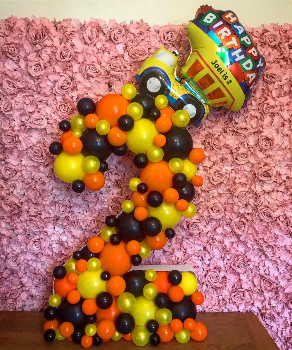 VeryParties's tweet photo. I loved putting together this construction themed number mosaic for Joel’s 2nd birthday 🚧 #balloonmosaic #birthdayballoons #constructionballoons #balloonnumbers #personalisedballoons #balloons #veryimportantparties #consett #northeast https://t.co/w1IIYdjyvj