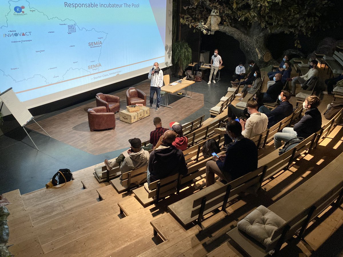 jmnaza's tweet photo. Démarrage Starter class @ThePoolStartups dans le cadre enchanté du Parc de Sainte Croix !
#innovation #startup @SemiaStartups @regiongrandest https://t.co/OYXPA2d5By