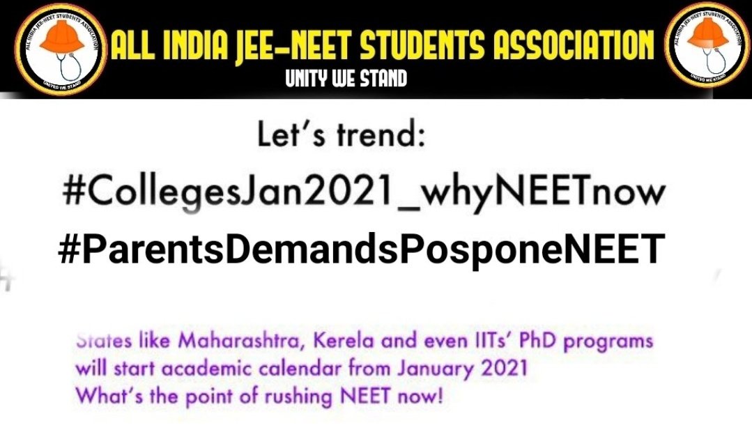 Paramit68752434's tweet photo. #ParentsDemandPostponeNEET
#PostponeExams_Or_ResignModi 
#postponeNEET
#NEET2020 
#9Baje9Minute 
#StudentLivesMatter https://t.co/kChdyoZy8l