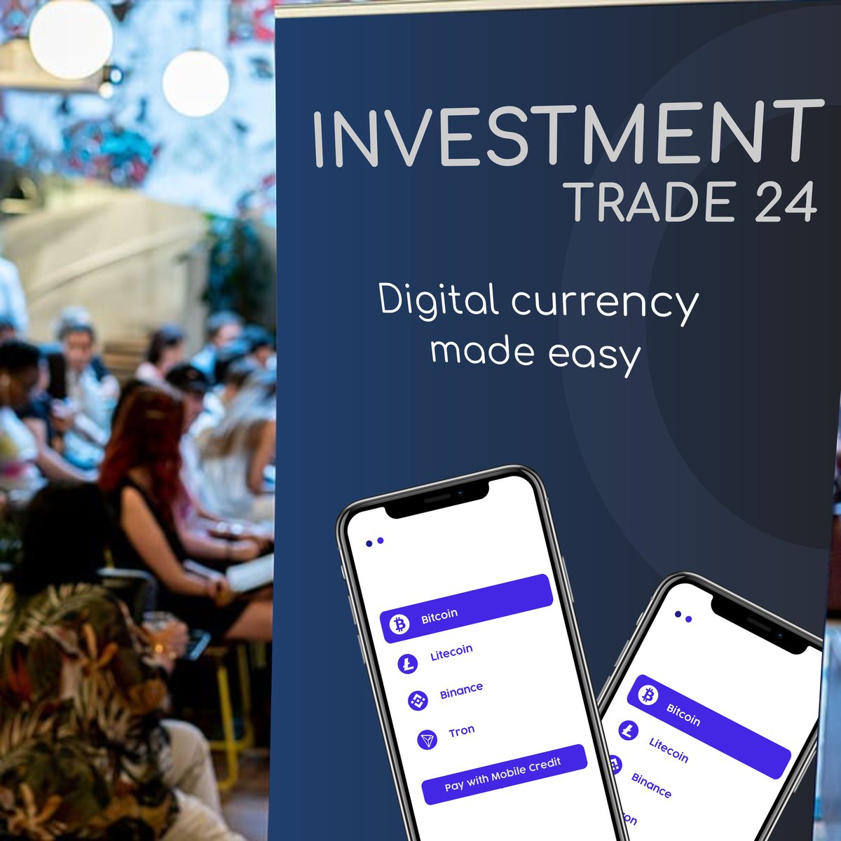 Intrade24's tweet image. Digital currency made easy. 
Learn more at investmenttrade24.com 
#Bitcoin #etherum #litecoin #BitcoinCash