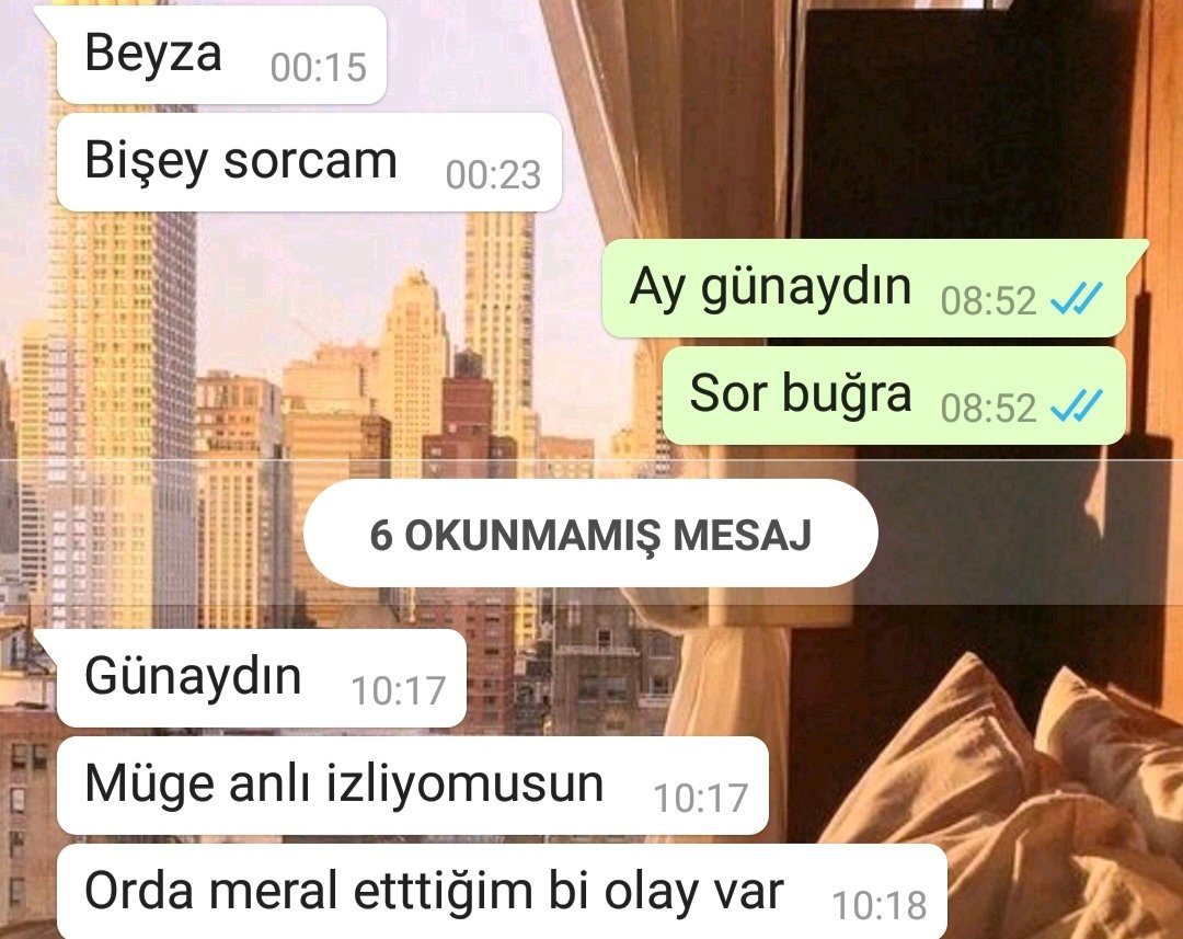 Ailem : Ne kadar entelektüel ne kadar donanımlı arkadaşların var maşallah 
Arkadaşlarım :