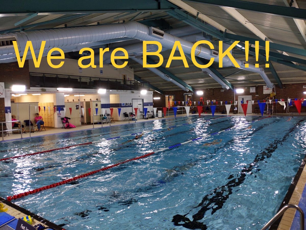 Swim_Grinstead's tweet photo. Feeling rather emotional. It has been a long long wait. #backswimming #loveswimming #herewego #doingwhatweLOVE https://t.co/kJhXuCrSwM