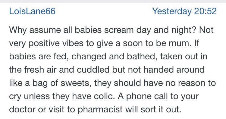 mumsnet colic