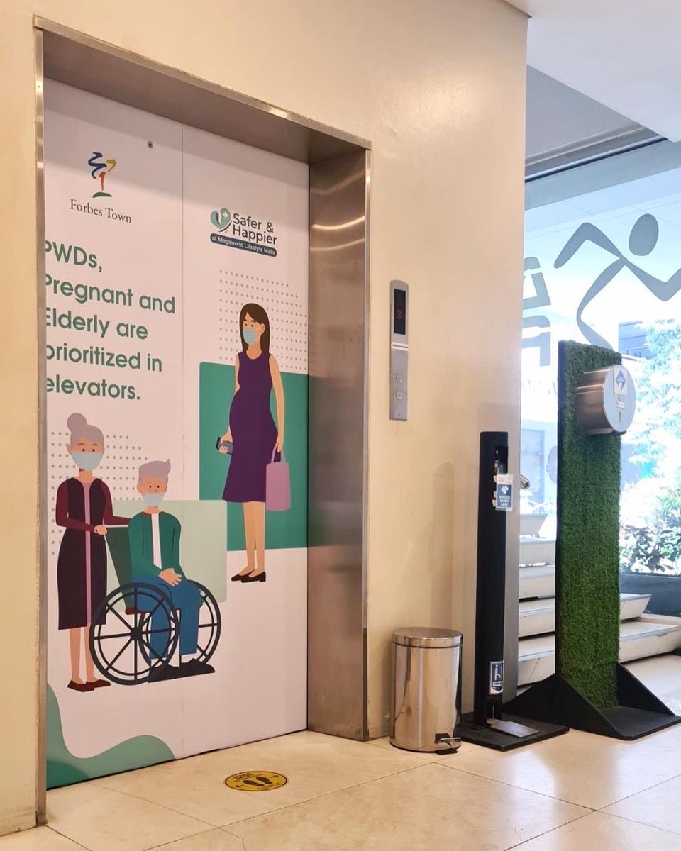 forbestown_'s tweet photo. We give utmost care &amp; priority to PWDs, elderly, and pregnant women. Accessible parking spaces, special store lanes, and ramps are in place. They are also prioritized in elevators and establishments. We are committed to deliver a #SaferAndHappier environment at #ForbesTown! https://t.co/Yt4GMvLDj8