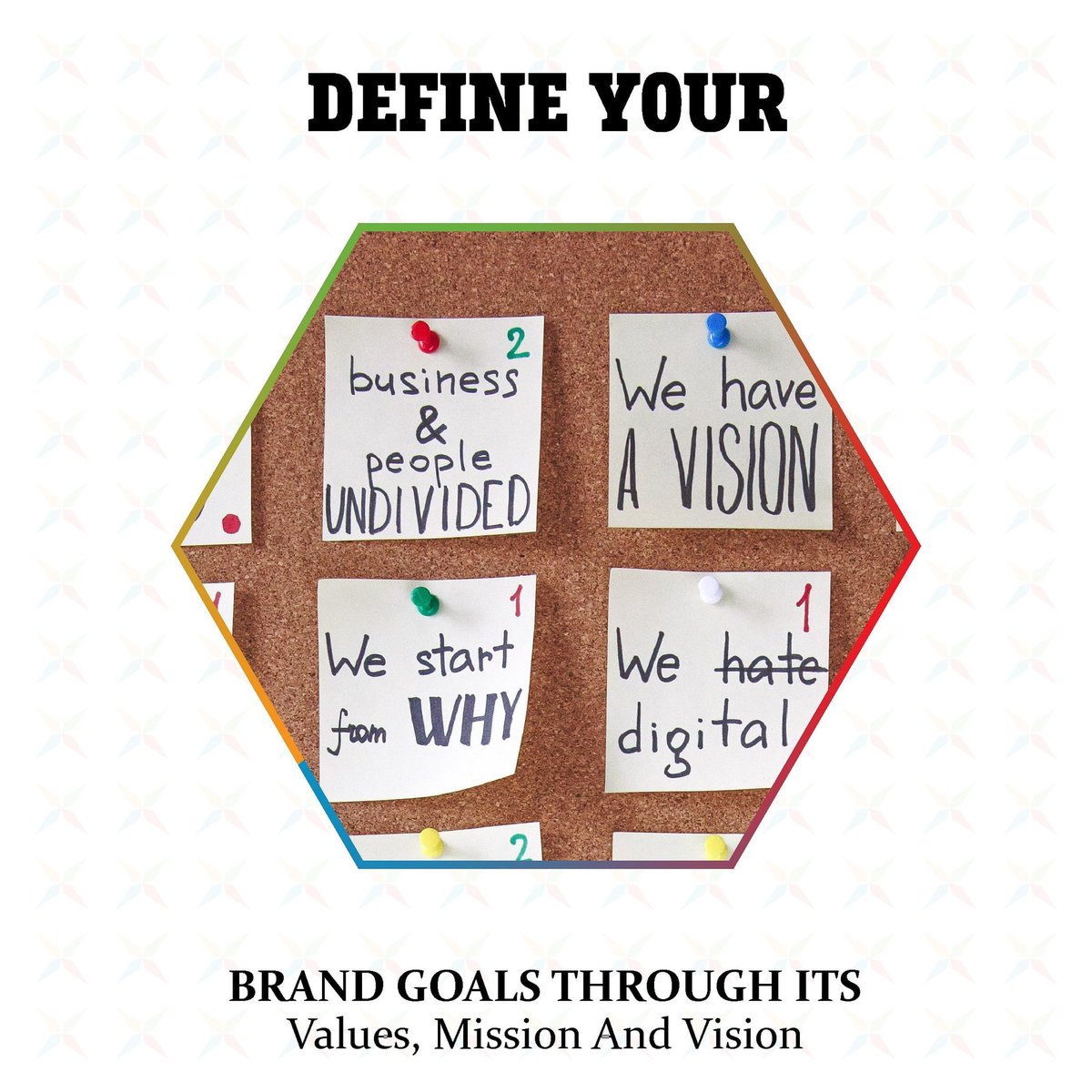 Jccolours's tweet photo. Defining who you are and what you want to become is important for your brand.
Those are your brand's VALUES, MISSION and VISION statements!
Check out other elements of branding here https://t.co/ykrrpjCQOh NOW!
Like + Retweet + Follow for more!
#BrandingElements #Jccolours https://t.co/7zH0QmzUIA