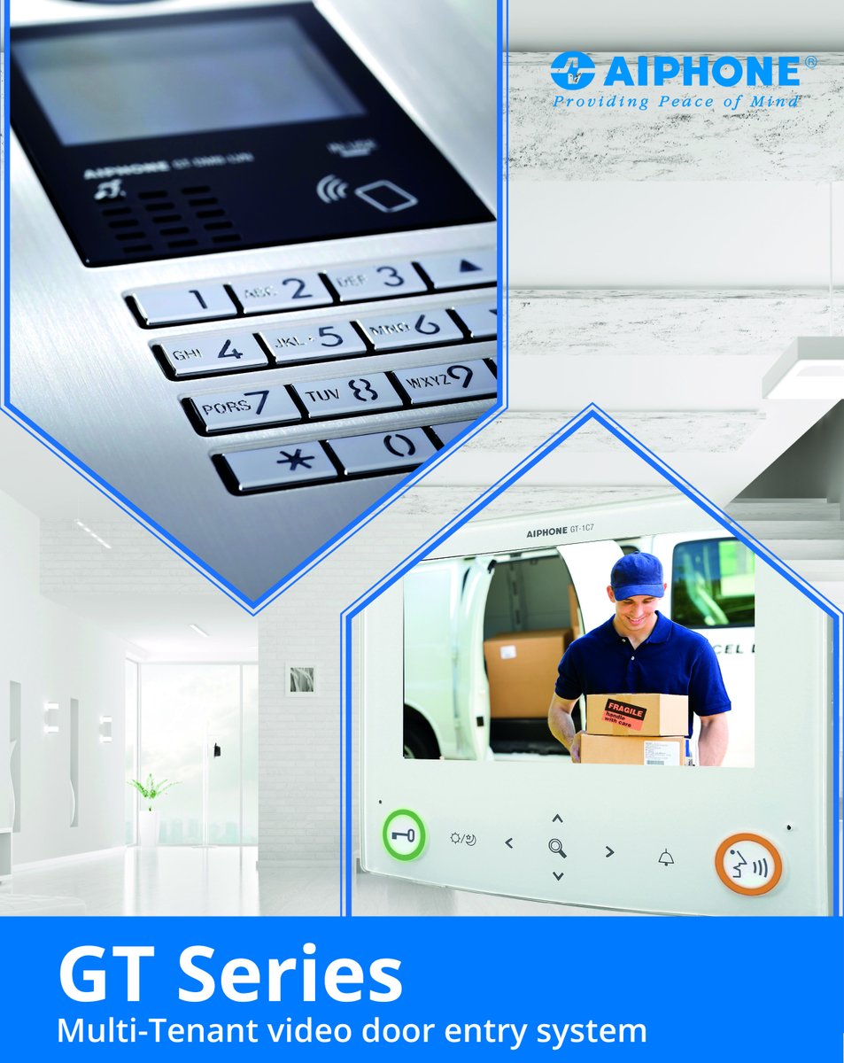 AiphoneUK's tweet photo. If you're looking for a diverse range of door entry system for your buildings, #Aiphone GT system covers #Apartments #Flats #OfficeBuildings #Hotels #Schools #Hospitals and more. Find out more on technological advantages and examples here: https://t.co/IgT7wPPlVR
#doorentry #safe https://t.co/zAYnZmbRqT