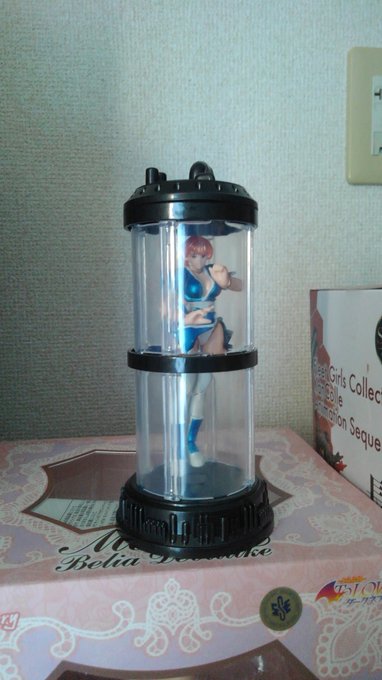 ガチャシリーズ 例の培養ポッド
二つ繋げるとこんな感じ。
figmaを入れたい人は
3つ買わないとギリギリ高さが
足りないかもしれない。

幅が狭いのでスカート広いキャラは
ちょっと厳しいか。 