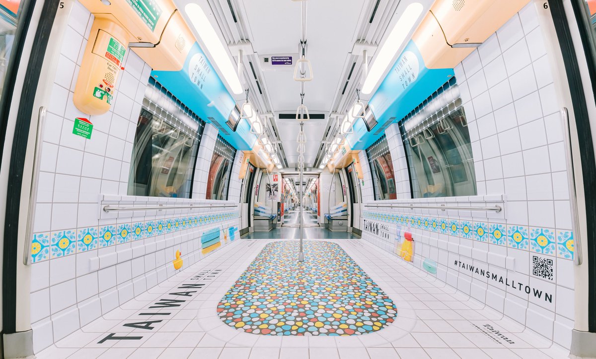 NOTICIASTaiwan's tweet photo. Anuncio en vagón de metro que promueve el turismo hacia #Taiwan gana premio de creatividad en EE. UU. 🛁🇹🇼🏆#summitcreativeaward https://t.co/mCJ4vvzZXF. https://t.co/zeEPbR13jZ