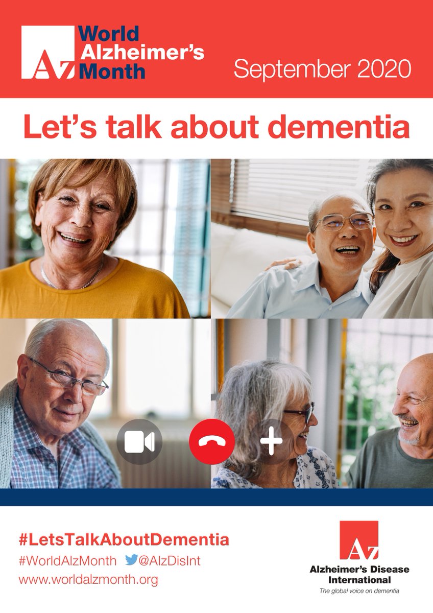 September is World  #Alzheimers Month
Let's Talk about #dementia
#t3_foundation
