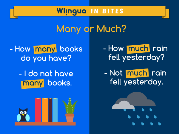 Follow these rules so you can use “much” and “many” with confidence!  #englishlesson #aprenderinglés #inglés #aprenderinglés #inglésfácil