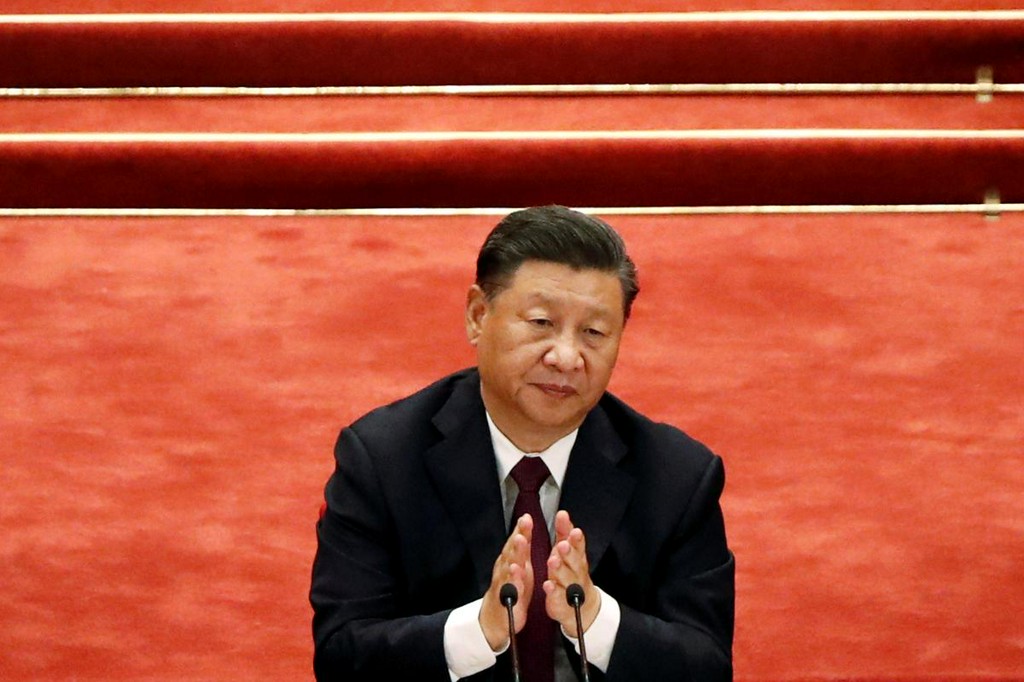 Reuters's tweet photo. China's Xi says China acted openly and transparently on COVID-19 https://t.co/W03a2W7AkP https://t.co/VuIxa7hWs5