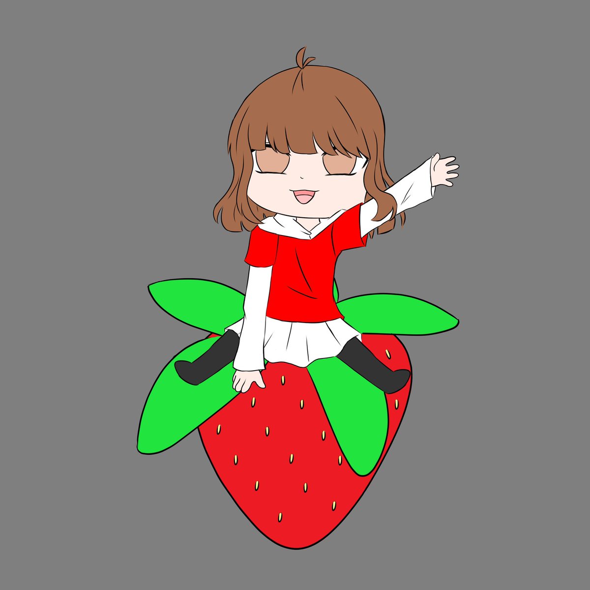 XxKiuChanxX's tweet photo. Eine kleine Nana auf einer Erdbeere xd
β’
β’
β’
β’
#manga #mangaart #cuteart #cute #digital #digitalart #kawaii #kawaiiart #Zeichnung #sweet #sweetart #animezeichnung #animeart #drawing #wip #flatcolo https://t.co/PhaEvcacGk
