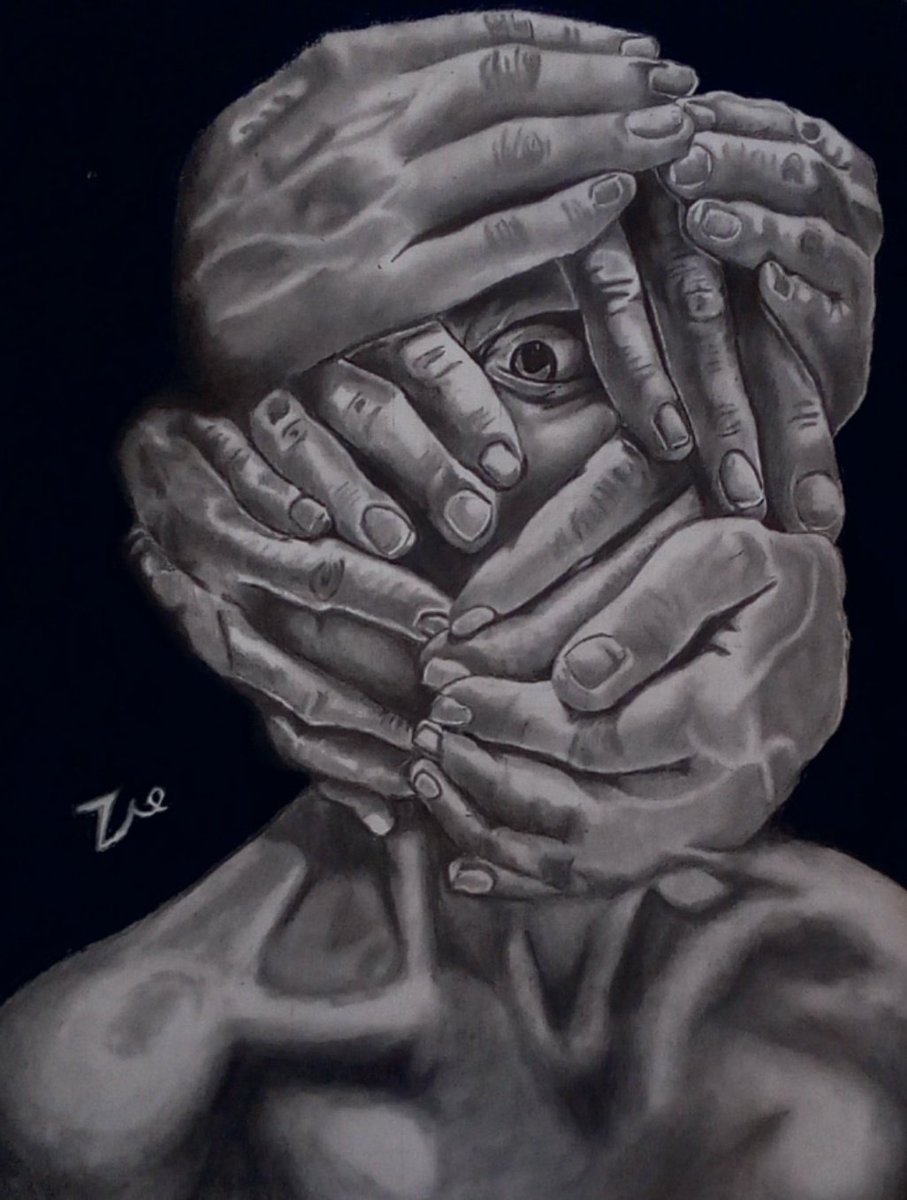 _zie_io's tweet photo. My first attempt on realistic pencil drawing in 2019..... https://t.co/P1aadZSbK3