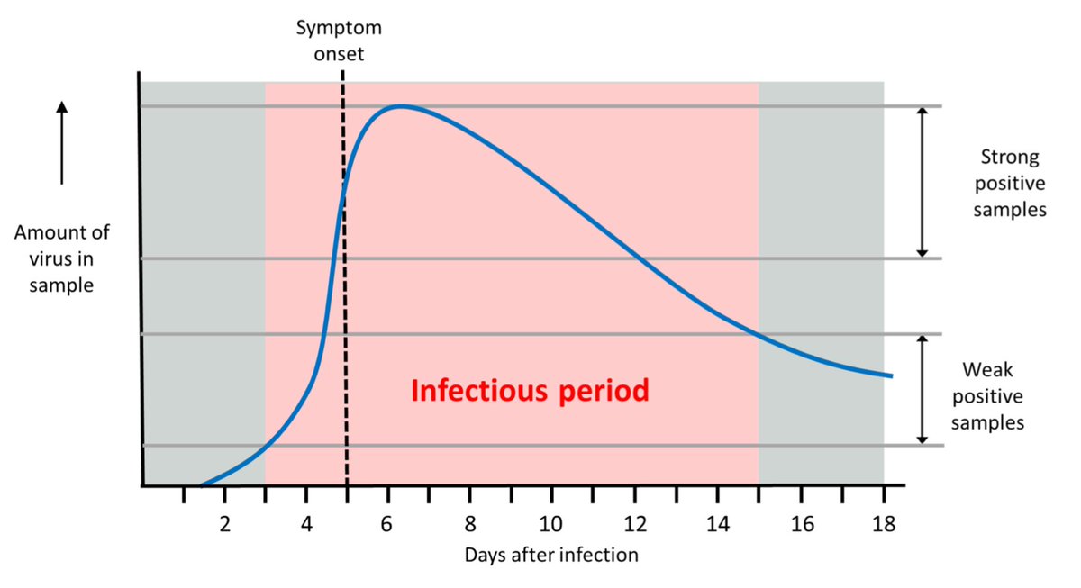 One issue is people may test positive without being infectious, particularly if background infection level is low. This could happen because of sample contamination, or residual virus traces following earlier infection (figure from recent SAGE report:  https://www.gov.uk/government/publications/tfms-consensus-statement-on-mass-testing-27-august-2020) 4/
