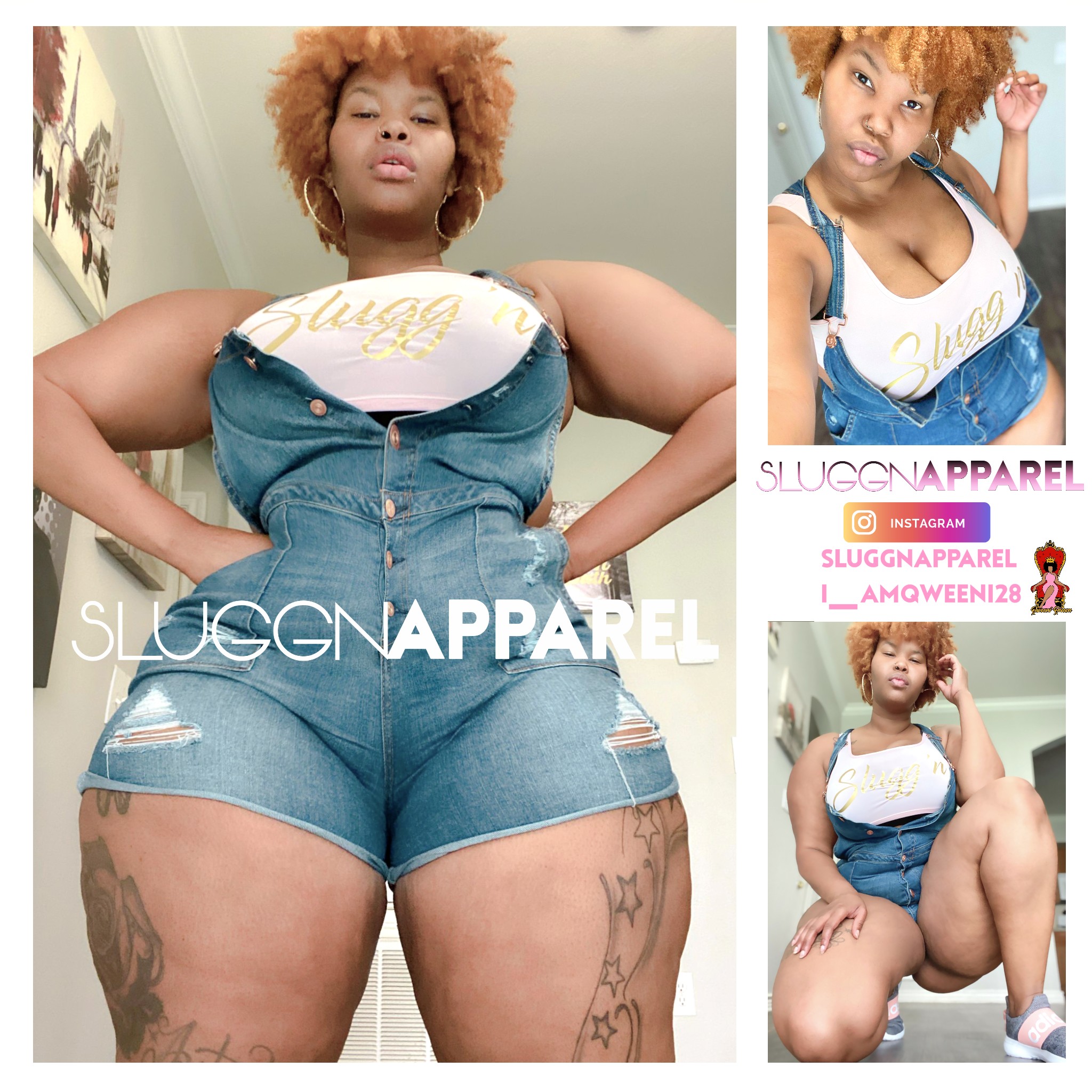 The Madame on X: SHOUT OUT TO THE STUPID THICK Qweeni Queen FOR THE LOVE  AND SUPPORT OF Slugg'N Apparel MAKE SURE YOU FOLLOW HER ON IG @I_amqweeni28  AND THE CLOTHING LINE @