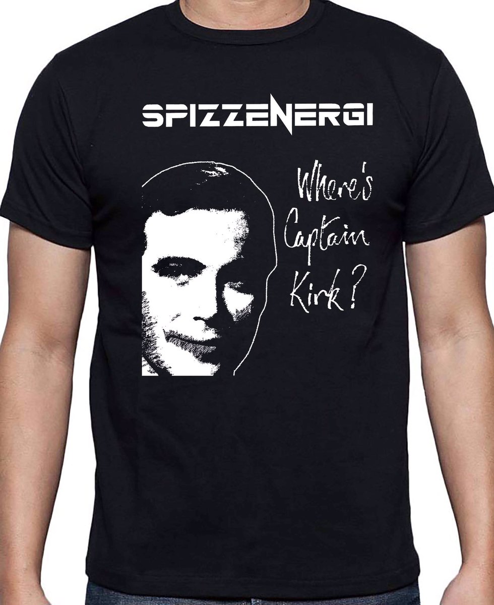 spizzenergi's tweet photo. Everyday is a Star Trek Day in #SpizzWorld #wheresCaptainKirk #spizzenergi #SpizzTShirt @ElectronicMagUK @youroldman https://t.co/Cq3CR1voXp