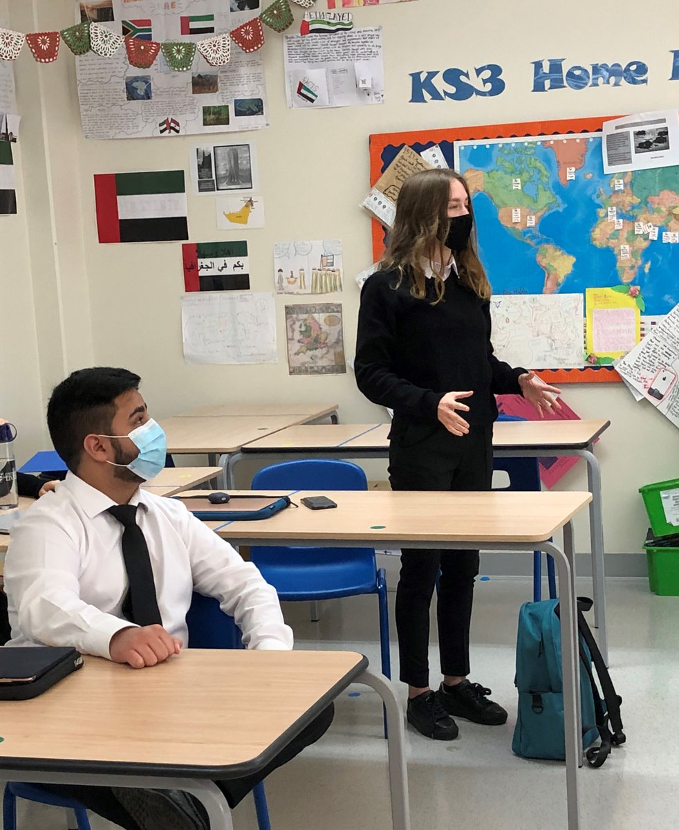 GEMSFPS's tweet photo. Our new #ALevel Politics course is well underway! This week, our Year 12 students had an interesting class debate about individual rights to express opinions, even if those opinions seek to oppress others. #FPSEducation #ALevels #politicscourse #debatingtime https://t.co/I6zvTK52Mq