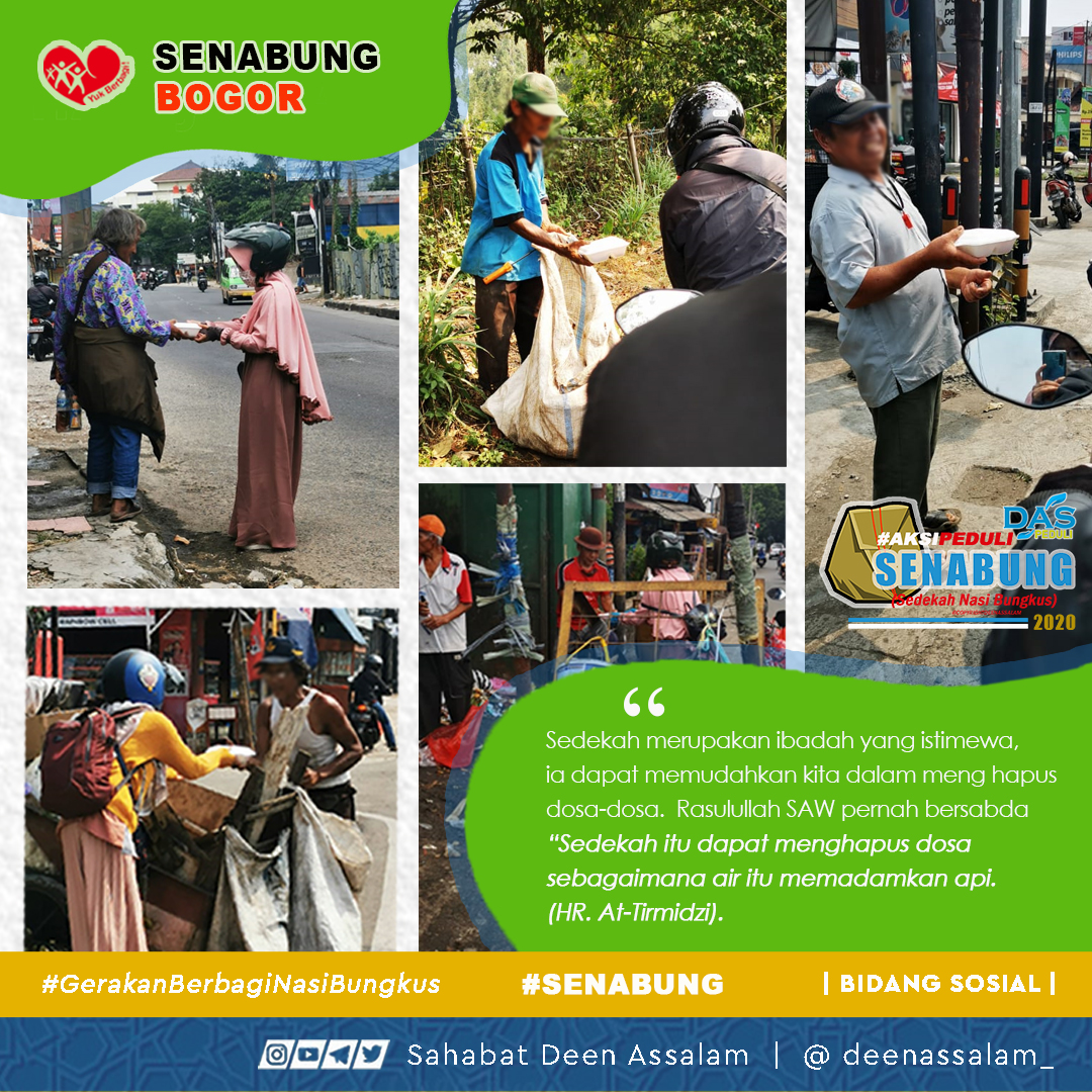 SenabungI's tweet photo. SENABUNG - BOGOR, berbagi sedekah nasi bungkus, ahad, 6 September 2020, Sedekah diambil dari kata bahasa Arab yaitu “shadaqah”, berasal dari kata sidq (sidiq) yang berarti “kebenaran”. #sedekahnasibungkus #senabung #senabungindonesia #senabungbogor #sedekahyuk https://t.co/DrpxwB94Un