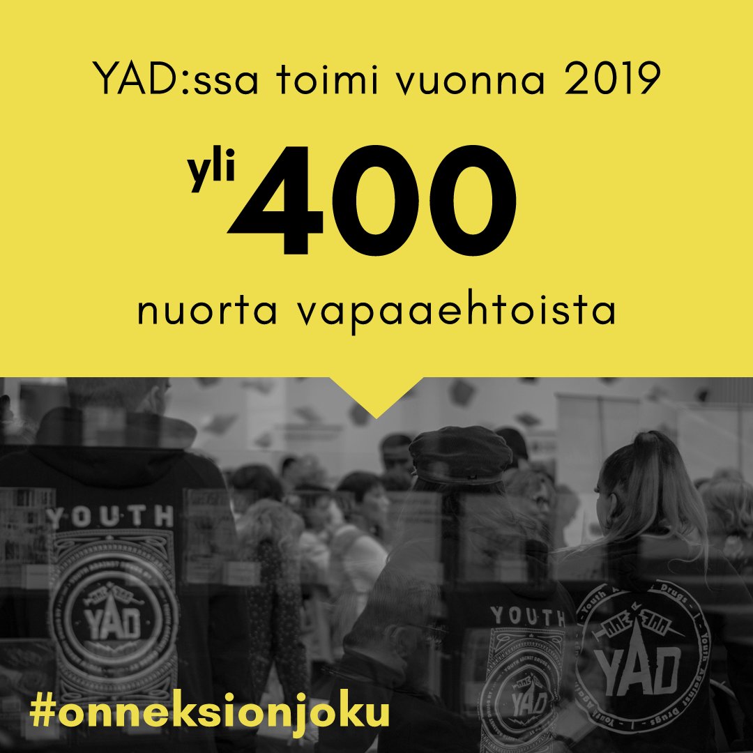 YAD_ry's tweet photo. Vetoamme päättäjiin, jotka ensi viikolla käsittelevät sotejärjestöjen budjettiin kaavailtua leikkausta: järjestöiltä ei kannata leikata, sillä yhteiskuntana meillä EI OLE VARAA menettää vapaaehtoistyön panosta. 

#budjetti2021 #budjettiriihi #onneksionjoku #nuorisotyönviikko https://t.co/9tclgu39eP