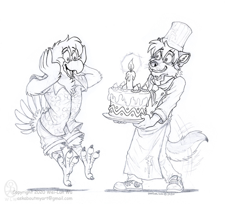 Neo_Canis's tweet photo. Happy Birdy Day, @ctheeagle!🎂 https://t.co/MeWqr48GEL