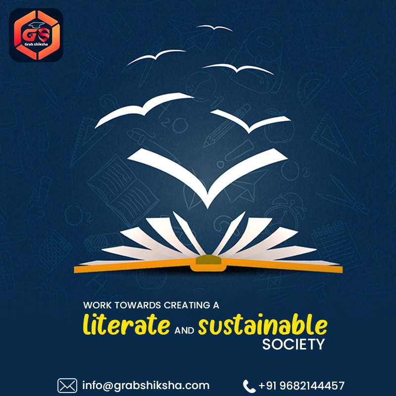 GrabShiksha's tweet photo. Its time we reflect on the remaining literacy challenges and work towards making the society a more just and equitable society for all, providing education for all.
#Internationalliteracyday2020 #LiteracyDay2020 #LiteracyDay #theknowledgecatalyst #exams2020 #careercounseling https://t.co/glDof8RcSt