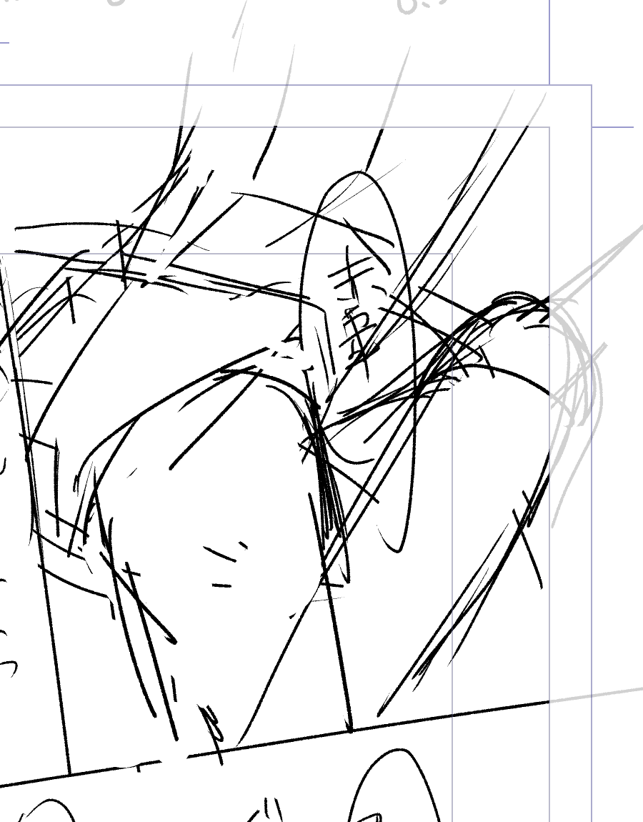 何このコマ...何描いてるかわかんない...😭 