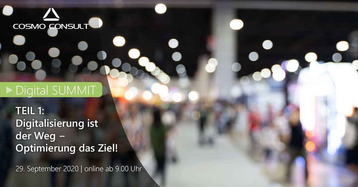 Es ist Zeit für Digitalisierung. Der Digital SUMMIT 2020 führt durch spannende Live-Vorträge mit aktuellen Trends, virtuelle Messestände und Praxisberichte anderer Unternehmen.
Hier ein Video-Teaser zum Event>> https://t.co/nQVZeEjOY2
Jetzt anmelden >> https://t.co/XId5F4uoQf https://t.co/nOWuSs0qhL