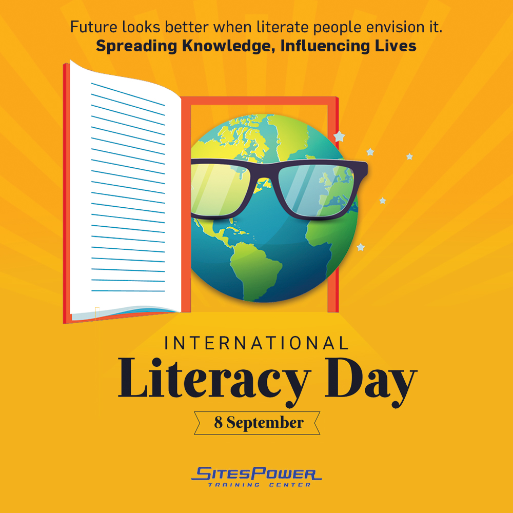 SitesPowerDubai's tweet photo. Every human has the right to #LITERACY!
#Education is necessary to ignite and nurture dormant minds. It empowers oneself to broaden prospects &amp; look beyond the obvious.
#Knowledge gives you wings to fly high &amp; cheer with happiness!
Happy #InternationalLiteracyDay!
#LiteracyDay https://t.co/6uP308932a