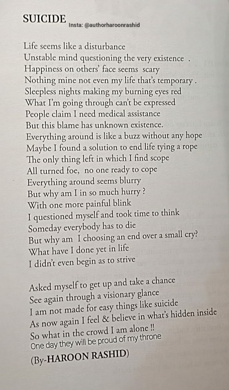 Short Suicide Poems