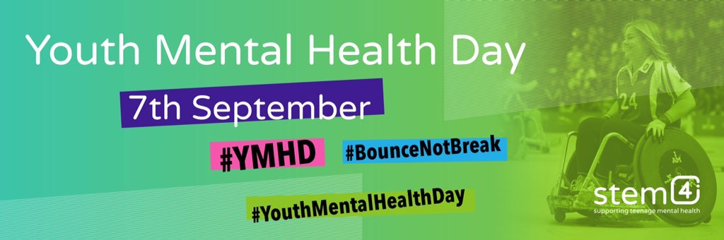 stem4org's tweet photo. Huge thanks to everyone who participated in stem4's #YouthMentalHealthDay yesterday! Thousands of you engaged with the day & together we learnt how to #BounceNotBreak. We can't wait to come back bigger and better next year✴️
#YMHD https://t.co/IH21zXO9cX