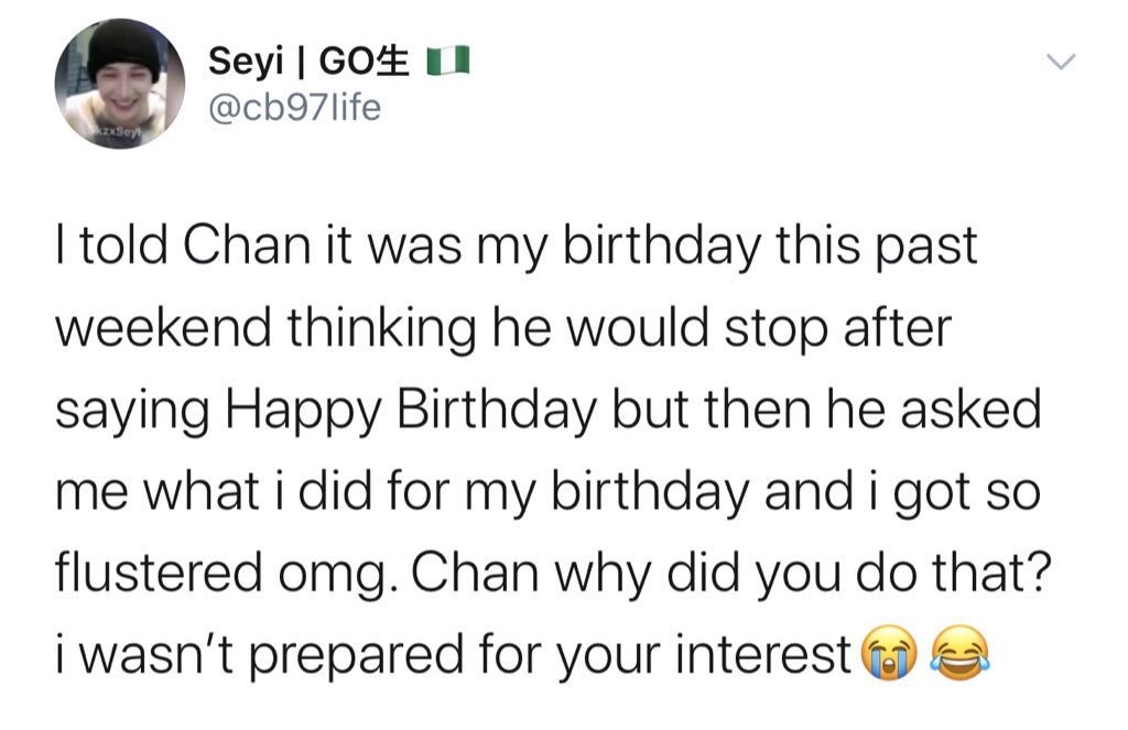 chnbinhrs's tweet photo. I can see why woojin is all types of jealous bc chan is literally such a genuinely welcoming kind and warm person and woojin could never be that https://t.co/9iw5gq5hMQ