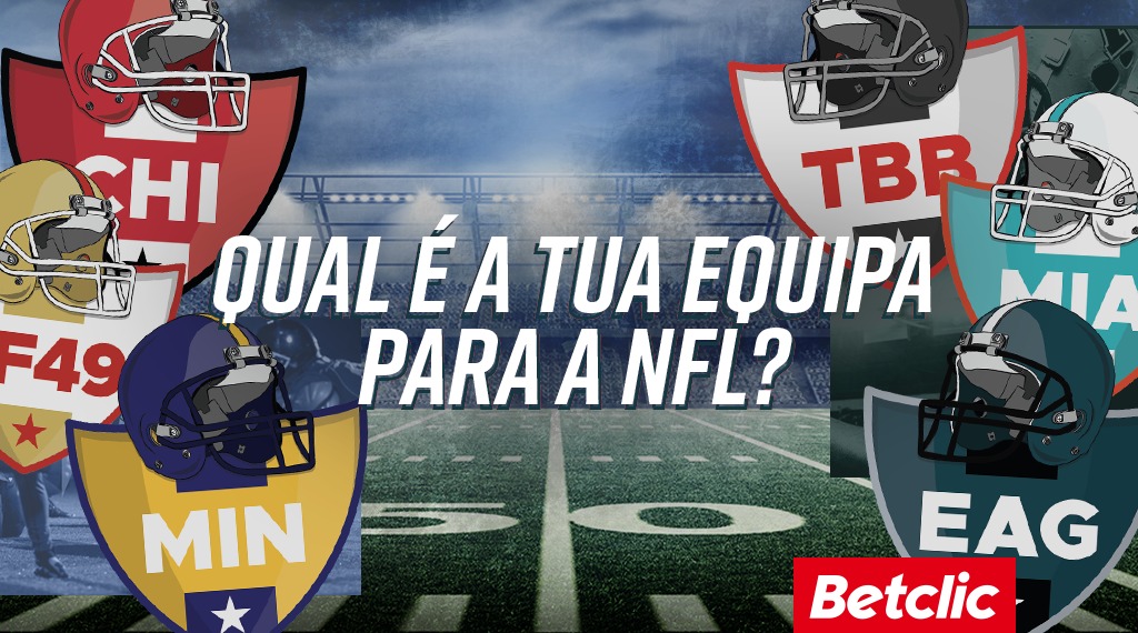 BetclicPortugal's tweet photo. 🏈 A #NFL começa já esta semana! Estás pronto para saber qual é a equipa que vais apoiar?

- Dá RT
- Comenta este post com #NFLBetclic + Username Betclic

Vamos sortear 10€ para 10 pessoas.
Passatempo termina dia 10, às 23:59. https://t.co/wEVt6qGSdu