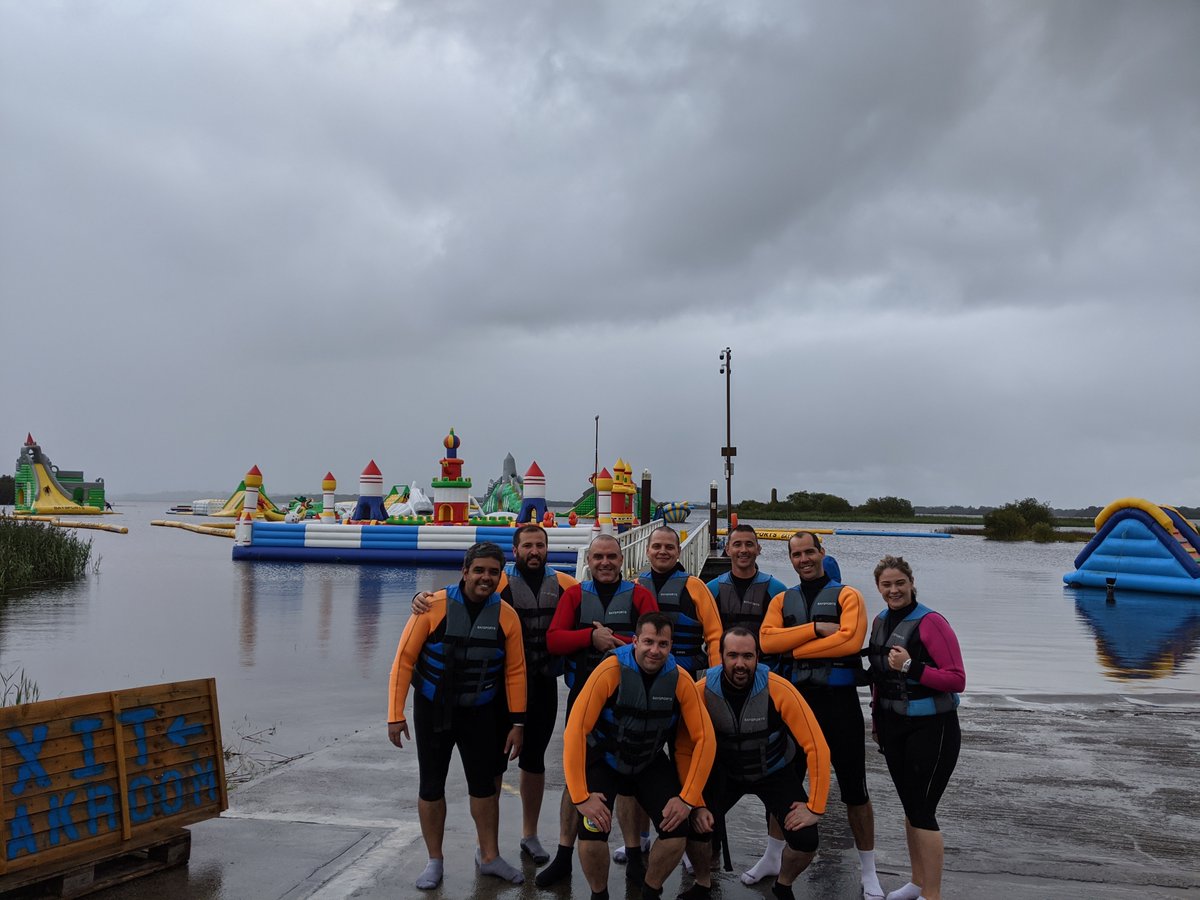ZinkworksIre's tweet photo. Last week our ECDE team (RogerRoger) went on a team bonding activity in Bay Sports in Athlone!
#teambonding #fun #workactivities #teambuilding #workouting #teamwork https://t.co/nQEf3IUWVP