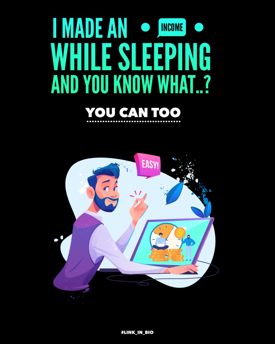 VilletteMarket2's tweet photo. I made an income while sleeping and you know what..?
You can too 👌🥳
#Click_Link_In_Bio
#PassiveIncome #OnlineMarketing #FreeAssange #MakeMoneyOnline https://t.co/HvB0FMNCHI