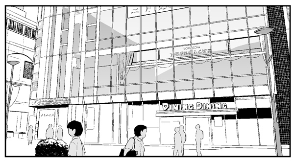 39話はコミックカーニバルの作戦回。麗陽たちがいたカフェは秋葉原駅前の2階にある某店。当時打ち合わせでよく使用していました。
#解説待機列ガール 