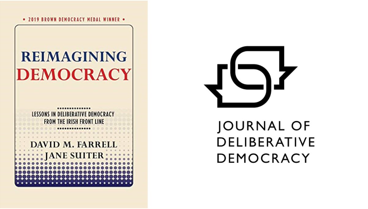 delibdemjournal's tweet photo. For @dfarrell_ucd &amp; @JaneSuit, the Irish Citizens' Assembly's role is to bolster Ireland’s existing parliamentary architecture and have never claimed to supersede it. @petermacleod &amp; @lauriedrake_ review the book Imagining Democracy @CornellPress. https://t.co/lxvQatutkl https://t.co/RqVHX7zevK
