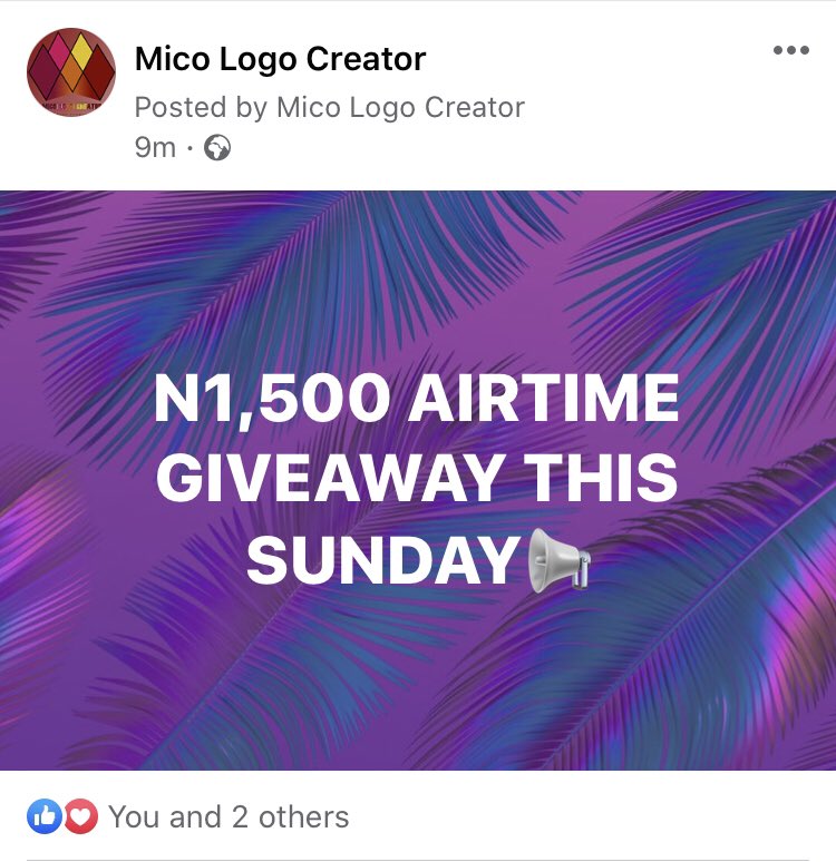 micologocreator's tweet photo. GET READY FOR THIS SUNDAY GIVEAWAY!!!

To participate in this WEEKLY GIVEAWAY Follow us on our FB group @Micologocreator. #Giveaway #Given #Giveaways #GiveawayWinner #bbnaijalockdown2020 #BBNaijia #bbnaijialockdown #weeklygiftprogram #EricaOut #StarGirlErica #schoolsreopening https://t.co/XDFj3c9H6p