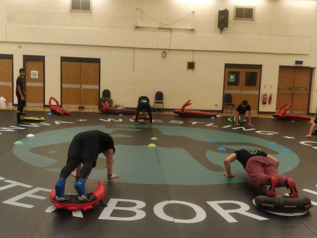 GBR_Wrestling's tweet photo. #ClubTuesday at Futuwwa Initiative Wrestling Club in #Peterborough going through socially distanced #wrestling drills
#Wrestlers #OlympicWrestling #ReActivateWrestling #MMA #BJJ Sport England https://t.co/e7w5fpfOAJ