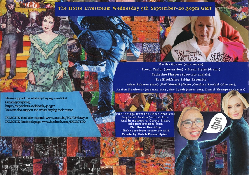 This concert <a href="/iklectikartlab/">IKLECTIK</a> featuring a solo performance in memory of #carolefiner and podcast conversation with <a href="/H_Demouilpied/">Hutch Demouilpied</a> Improvisor podcast here: hutchdemouilpied.com/improvisor-pod…
<a href="/Jazzwise/">Jazzwise</a> <a href="/thewiremagazine/">The Wire Magazine</a> <a href="/LondonSeem/">SEEM London</a>