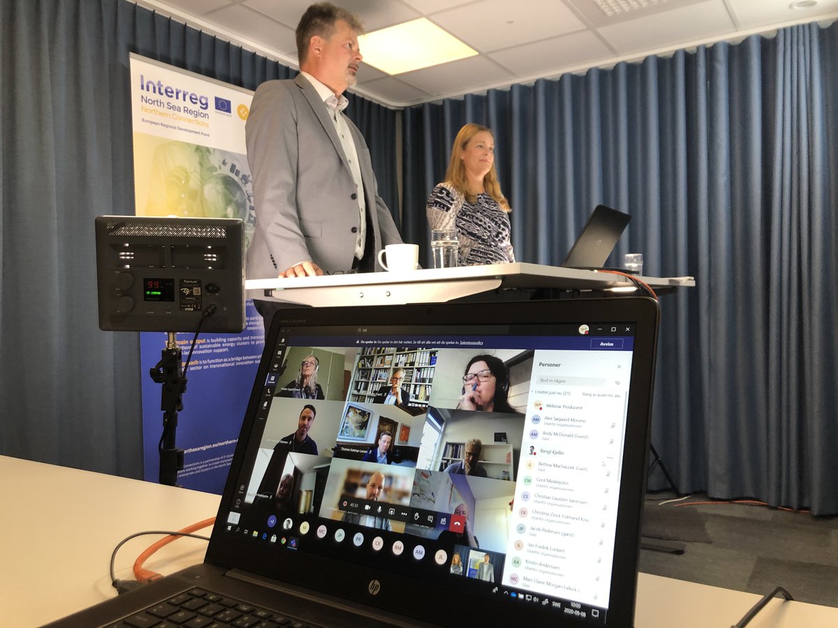 NorthseaConnect's tweet photo. The Political Conference: Behind the scenes 

🌎The discussion is on; how to increase the innovation potential across borders to strengthen their ability to take part in global markets, create new value-chains, expaned their international network. @NorthSeaRegion #NorConFC2020 https://t.co/wXEm2AZMx0
