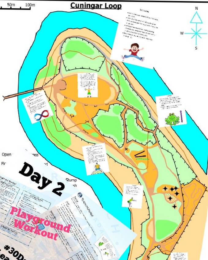 BlairvadachOEC's tweet photo. #PlaygroundWorkout why not combine #Orienteering with todays challenge. Place the workout cards at your control points. The pupil can find the control, return to base and then complete the activity. Or complete it at the control point.
#30DayChallenge #LearnMoreOutdoors https://t.co/YlirQWKDdj