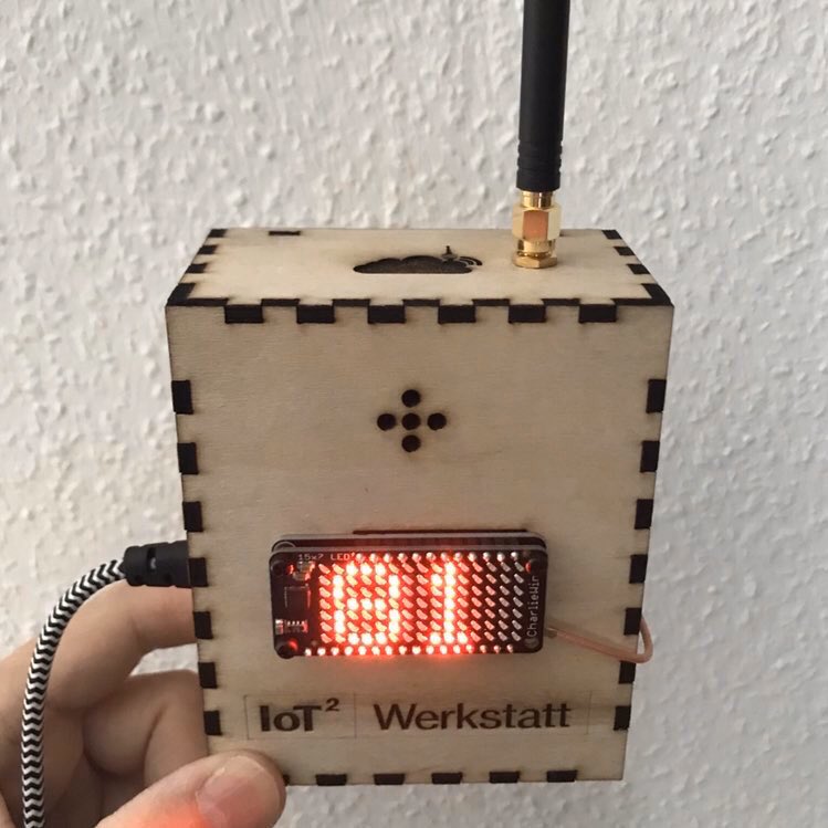 #Co2Ampel mit #LoRaWAN <a href="/thethingsntwrk/">The Things Network</a>