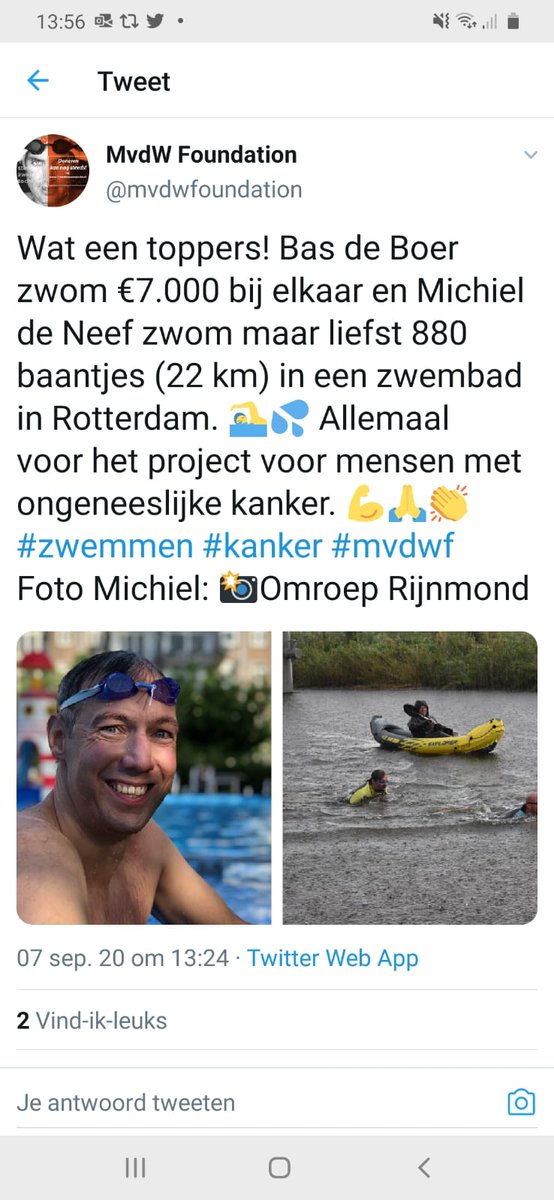 IKNL's tweet photo. Zwemmen/suppen voor betere tijdige ondersteunende zorg voor mensen met ongeneeslijke kanker. Het TIPZO-projectteam is iedereen dankbaar voor de fantastische bijdragen! Lees over het TIPZO-project: https://t.co/FhKROeyECT
#PalliatieveZorg #Kanker #mvdwf #optimalehulpvoordepatient https://t.co/WAEQAmIX6j