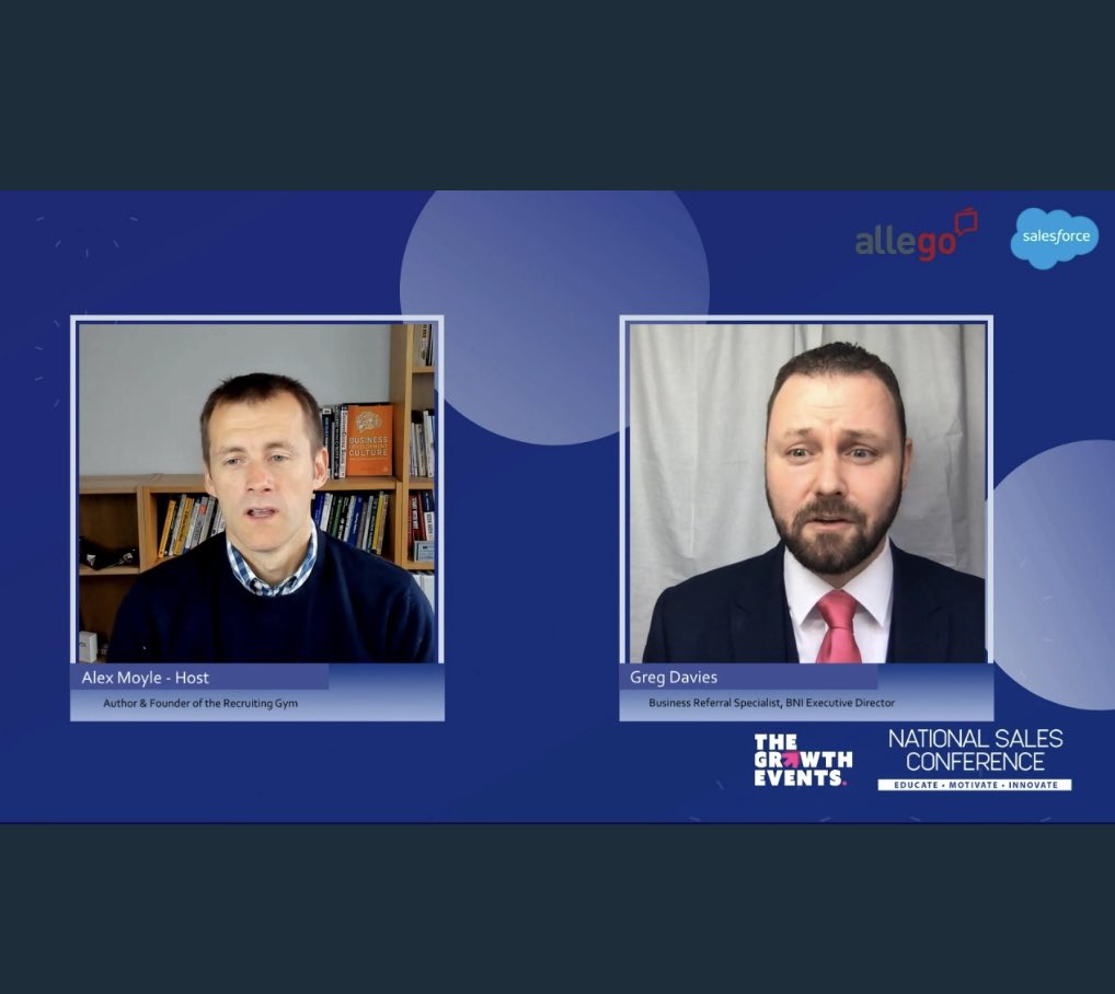Still time to join our very own Greg Davies <a href="/thestoryfella/">Greg Davies</a> and the other amazing speakers at the National Sales Conference online event. @ns_conference 
A few Free passes are still available.