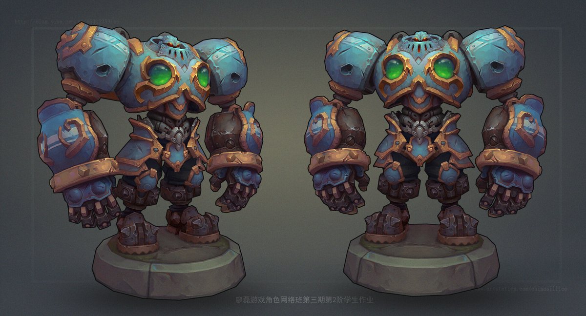 Ulkhror's tweet photo. Great #Calibretto 3D art by Yongtao Liu (2020) based on a concept art by Joe Madureira @JoeMadx for Battle Chasers Nightwar game (2015) #BattleChasers @AirshipSyn
https://t.co/ZRFbx3Mi7p https://t.co/JOHb9LCDuy