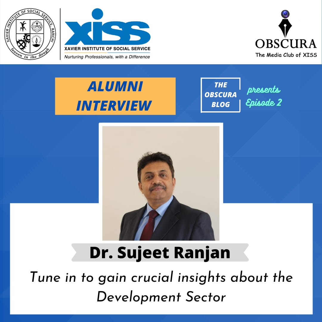 XISSObscura's tweet photo. The second episode of Alumni interview is out. This week's guest was Dr. Sujeet Ranjan, Programme of Rural Development (Batch of 1992).
Watch the entire conversation on: https://t.co/1VIQ2ZHrKs

#RuralManagement #AlumniInterview
#XISSObscura
#XISSRanchi https://t.co/NAsE8Afqyb