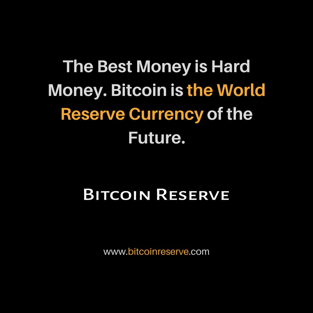 BTCReserveHQ's tweet photo. Bitcoin Reserve is a premier brokerage house that serves high-net-worth individuals and corporate clients globally.

#btc #bitcoin #hardmoney #bestmoney #worldreservecurrency #brokerage #broker #bitcoinreserve #liquidity #биткойн https://t.co/SW2sftOMEA