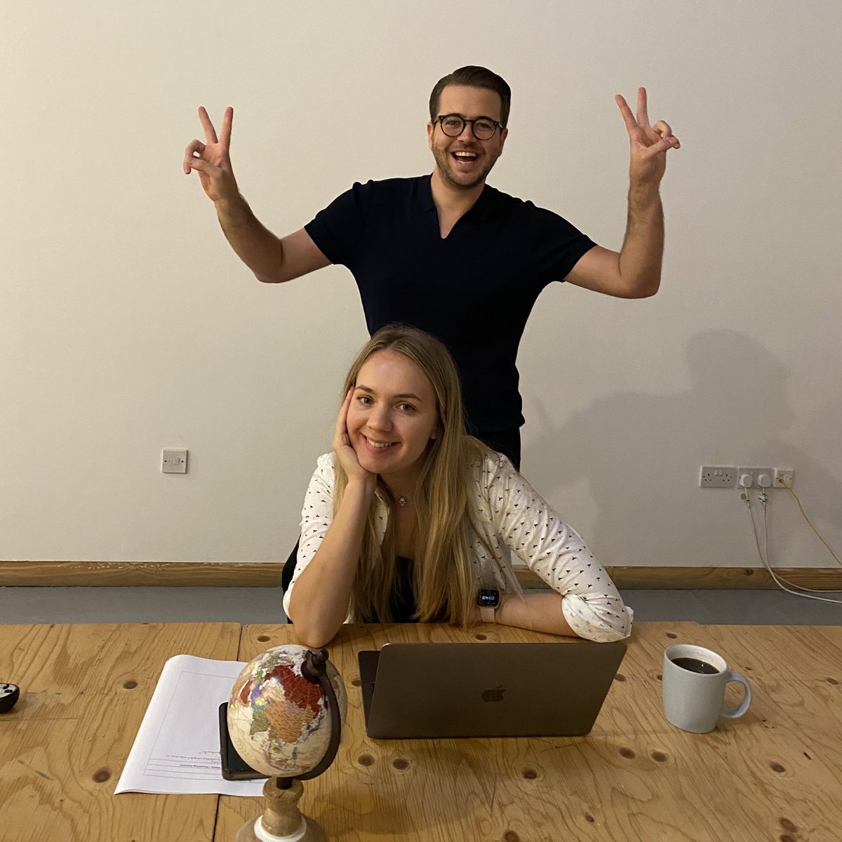 Agent_Academy's tweet photo. Here are our programme facilitators, Ben &amp; Rebecca, who are ready for another exciting day of interviews for our next programme!

We’ve met some fantastic people already and we’re looking forward to day two! 🙌 https://t.co/4JG1SEfVQg