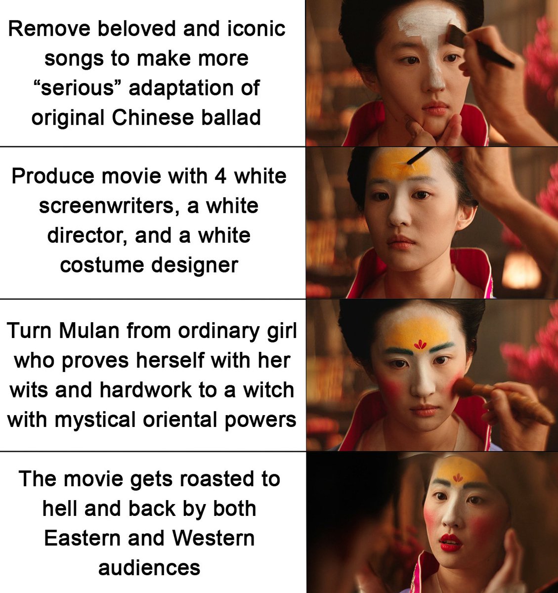 sepidehTa's tweet photo. The accuracy! #Mulan https://t.co/ppAcwEGz5l